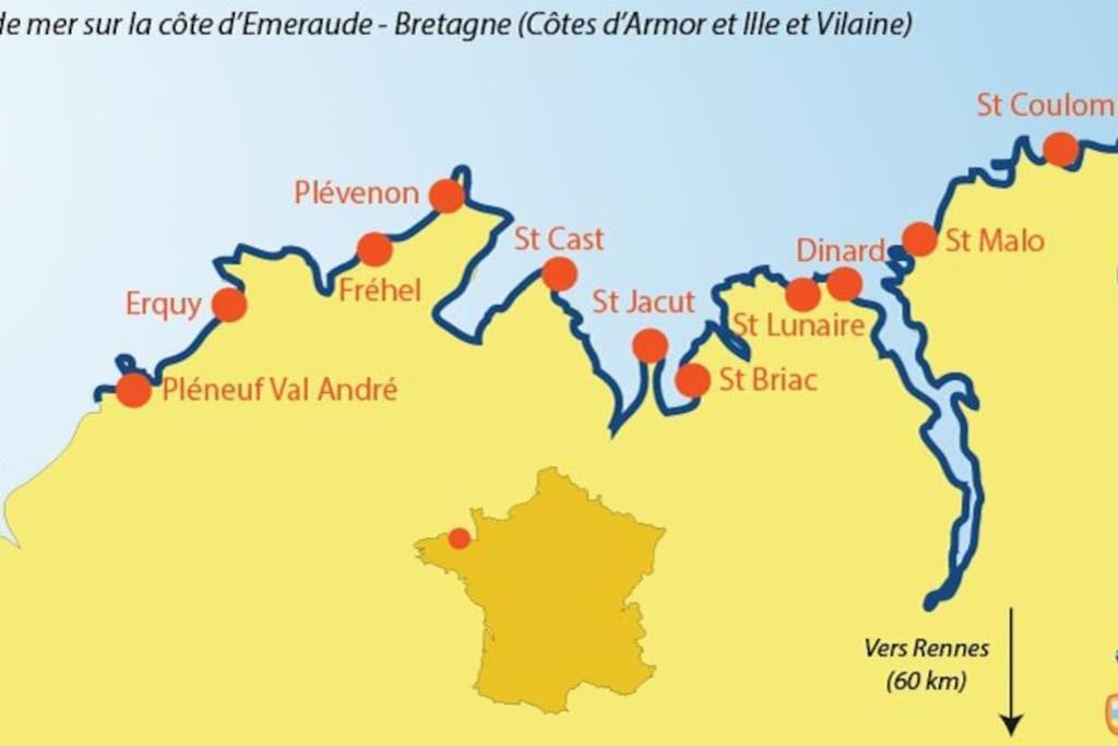 Robert'S Family Petite Maison De Ville 普兰克特 外观 照片